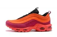 nike air max plus lifestyle sneakers zig zag 97 pink red